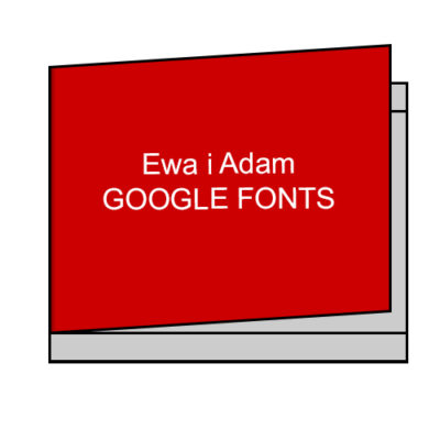 Napis Własny Google Fonts